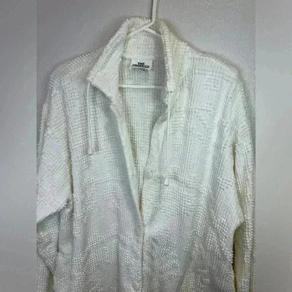 The Produce Company‎ Women’s Vintage Long Sleeves Button Pockets Jacket Size L - Picture 7 of 8